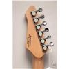 Image 10 : Stratocaster Fender candy apple red guitar with SSS pickup configuration, whammy bar, five way switc