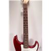 Image 4 : Stratocaster Fender candy apple red guitar with SSS pickup configuration, whammy bar, five way switc