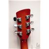 Image 10 : Charvel Thinline acoustic/ electric guitar with Sunburst flamed top, walnut bridge and triangle pear