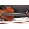 Image 4 : Euro Basic 4/4 violin, circa 2000. Serial no. 80902. Includes black case with dark blue velvet linin