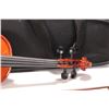 Image 3 : Amadeus Franz Hoffman 1/2 size violin made by Shar, serial no. KPAF042-203. Includes black case with