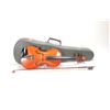 Image 1 : Antonius Stradivarius Cremonenfis 4/4 violin with label "Made in 1709 in Reghin, Romania". Has had r