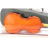Image 8 : Antonius Stradivarius Cremonenfis 4/4 violin with label "Made in 1709 in Reghin, Romania". Has had r