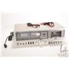 Image 1 : JVC KD55 stereo cassette deck, serial no. 17345244. Includes two stereo RCA cables and working at ti