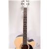 Image 4 : Grayson Cutaway acoustic guitar, model 4001C with two tone natural/ black double bond, note: damage 