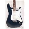 Image 2 : Fender Squier navy blue Bullet Stratocaster SS pickup configuration with five way switch. Serial no.