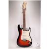 Image 1 : Ion Strat style guitar with pearloid dot neck, SSS pickup configuration, five way switch and three c