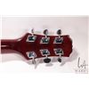 Image 9 : NRJ Luthier acoustic guitar. Heavy double binding, two tone maple top, mahogany ribbon grain back an