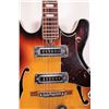 Image 4 : Saturn hollow body electric 1970 guitar. Hollow body, double binding with dipped single coil pick up