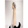 Image 8 : Xcort Superstrat guitar. Beveled top, dual humbuckers, three way switch, black. Serial no. 150714104