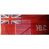Image 1 : Vintage Union Jack HBC ( Hudson's Bay Company) flag 48" X 110"