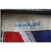 Image 5 : Vintage Union Jack HBC ( Hudson's Bay Company) flag 48" X 110"