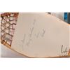 Image 7 : Five pieces of First Nations collectible including framed watercolours, prints and snowshoe with lea