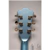 Image 10 : Ibanez AS83-STE 5B-01 baby blue electric guitar with semi hollow case, gold Alnico magnetic Humbucke