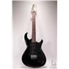 Image 1 : Aria Pro 2 RS Series guitar. Made in Japan, strat style. high gloss jet black, electric Floyd rose s