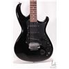 Image 2 : Aria Pro 2 RS Series guitar. Made in Japan, strat style. high gloss jet black, electric Floyd rose s