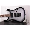 Image 2 : Jackson Soloist guitar. Silver Burst top, mother-of-pearl shark fin inlays. Floyd Rose locking bridg