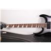 Image 3 : Jackson Soloist guitar. Silver Burst top, mother-of-pearl shark fin inlays. Floyd Rose locking bridg