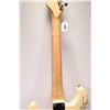 Image 14 : Red Fox Strat style guitar signed by the Family Brown band, ivory colour, SSS pickup configuration, 