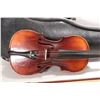 Image 2 : Roderich Paesold 4/4 violin, circa 1978, model 801, serial no. 23141. Includes black hard case and b