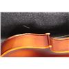 Image 8 : Roderich Paesold 4/4 violin, circa 1978, model 801, serial no. 23141. Includes black hard case and b