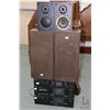 Image 1 : Sansui home audio system including a T-910 quartz PLL synthesizer/ tuner, a D-55 M stereo cassette d