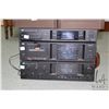 Image 2 : Sansui home audio system including a T-910 quartz PLL synthesizer/ tuner, a D-55 M stereo cassette d