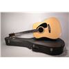 Image 1 : Yamaha FD02 guitar with two tone blonde and ribbon grained mahogany back, gold hardware, mahogany br
