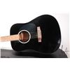 Image 2 : Denver acoustic guitar with high gloss black acoustic, pearloid neck inlays and gold hardware. Inclu