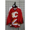Image 1 : CCM Calgary Flames No. 39 Doug Gilmour hand signed hockey jersey. Adult size XL. Includes JIC certif