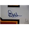 Image 8 : CCM Calgary Flames No. 39 Doug Gilmour hand signed hockey jersey. Adult size XL. Includes JIC certif
