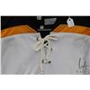 Image 2 : Boston Bruins Ken Hodge No.8 hockey jersey. Includes Leaf Authentics Certification sticker. Adult si