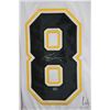 Image 8 : Boston Bruins Ken Hodge No.8 hockey jersey. Includes Leaf Authentics Certification sticker. Adult si