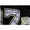 Image 8 : CCM ROK NHL Pittsburgh Penguins Sidney Crosby No.87. Adult size L. Includes unidentified signatures.