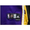 Image 3 : Adidas LA Lakers hand signed Kobe Bryant basket ball jersey. Size S. Note: marks and staining. No au