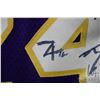 Image 8 : Adidas LA Lakers hand signed Kobe Bryant basket ball jersey. Size S. Note: marks and staining. No au