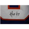 Image 9 : New York Islander Bryan Trottier No. 19 hand signed hockey jersey. Adult size L. Includes JSA certif