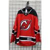 Image 1 : Reebok NHL New Jersey hand signed Devils Martin Brodeur No. 30 hockey jersey, Adult size L, Includes