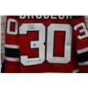 Image 8 : Reebok NHL New Jersey hand signed Devils Martin Brodeur No. 30 hockey jersey, Adult size L, Includes