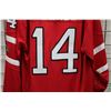 Image 8 : Bauer Team Canada Jordan Eberle No. 14 hand signed hockey jersey. Adult size L/ XL. No authenticatio