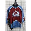 Image 1 : Starter NHL Colorado Avalanche Patrick Roy No. 33 hockey jersey. Adult size L/XL