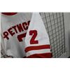 Image 8 : Vintage CCCP USSR Russian Fetlsov No. 2 hockey jersey. Note: marks, staining and small tears