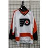 Image 1 : CCM Vintage Philadelphia Flyers Bill Barber hand signed hockey jersey. Adult size L. Includes AJ Spo