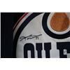 Image 3 : NHL RBK Edmonton Oilers hockey jersey with unidentified signatures. Adult size XXL