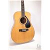Image 2 : Yamaha FG-512 II twelve string acoustic guitar with blonde top and black pick guard. Includes heavy 