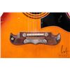 Image 7 : Framus Texan with moustache bridge and black pick guard, purported to be 1960's-70's. Spruce top wit