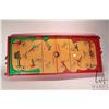 Image 1 : Vintage Canadian made wooden hockey game made by Munro Games, no puck/ ball included
