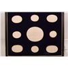 Image 2 : Framed set of nine Tiberian Designs plaster intaglios, each with a neoclassical design and each fram
