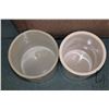 Image 2 : Two Medalta crocks including a three gallon and a lidded two gallon