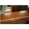 Image 3 : Art Deco two door display cabinet with storage drawer 47" H X 36" W X 13" D